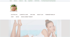 Desktop Screenshot of bgskincare.com